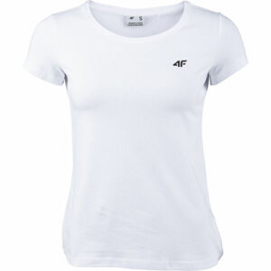 4F WOMENS T-SHIRTS biela S - Dámske tričko