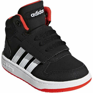 adidas HOOPS MID 2.0 I Detská zimná obuv, čierna, veľkosť 20