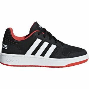 adidas HOOPS 2.0 K Detská obuv, čierna, veľkosť 36 2/3