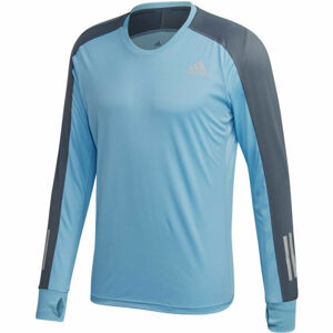 adidas OTR LS TEE Pánske športové tričko, modrá, veľkosť L