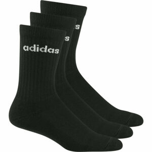 adidas HC CREW 3PP Set ponožiek, čierna, veľkosť XS