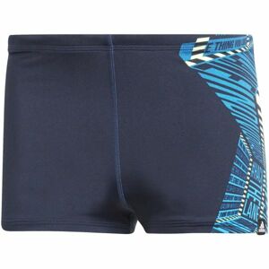 adidas PRO PLACED GRAPHIC SWIM BOXER modrá 5 - Pánske plavecké šortky