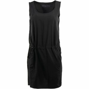 ALPINE PRO PHILA 2 čierna M - Dámske šaty