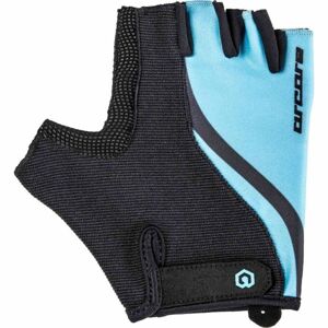 Arcore LEAF modrá S - Letné cyklistické rukavice
