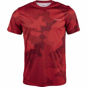 Arcore NICOLO Pánske bežecké tričko, červená, veľkosť L