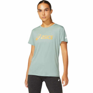 Asics SAKURA ASICS SS TOP Dámske bežecké tričko, sivá, veľkosť S