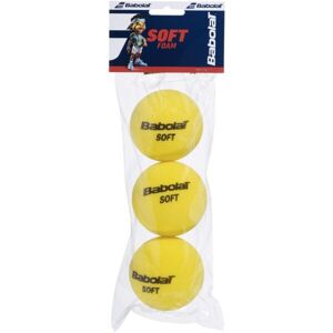 Babolat SOFT FOAM X3 Tenisové loptičky pre deti, žltá, veľkosť