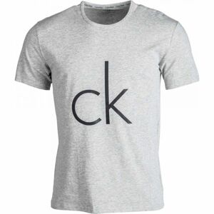 Calvin Klein S/S CREW NECK Pánske tričko, svetlomodrá, veľkosť