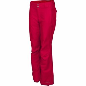 Columbia BUGABOO OMNI-HEAT PANT Dámske lyžiarske nohavice, červená, veľkosť XS
