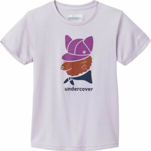 Columbia PETIT FOND GRAPHIC SHORT SLEEVE TEE Detské tričko, ružová, veľkosť XL