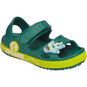 Coqui YOGI Detské sandále, zelená, veľkosť