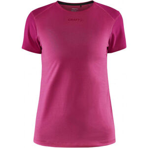 Craft ADV ESSENCE SS Dámske funkčné tričko, ružová, veľkosť M