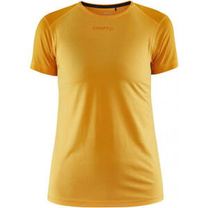 Craft ADV ESSENCE SS Dámske funkčné tričko, oranžová, veľkosť XS