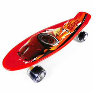 Disney CARS Skateboard, červená, veľkosť os