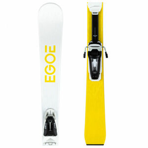EGOE PASTELO + 7,5 JR Detské zjazdové lyže, žltá, veľkosť