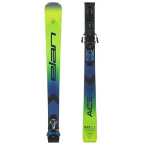 Elan ACE GSX FX + EMX12.0 GW Zjazdové lyže, svetlo zelená, veľkosť 174