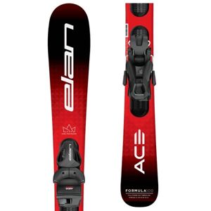 Elan FORMULA RED JRS EL 4.5 GW Detské zjazdové lyže, červená, veľkosť 120