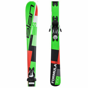 Elan FORMULA S QS+EL 7.5 Detské zjazdové lyže, zelená, veľkosť 150