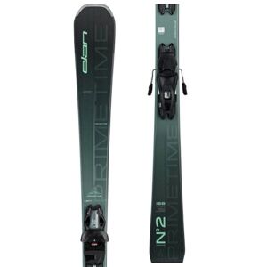 Elan PRIMETIME N°2 W PS + EL 9 GW Dámske zjazdové lyže, tmavo zelená, veľkosť 144