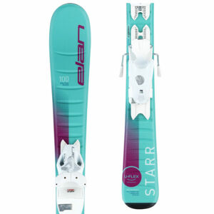 Elan STARR QS+EL 4.5 Detské zjazdové lyže, tyrkysová, veľkosť