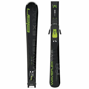 Elan WAVEFLEX RACE LS+EL 10 Zjazdové lyže pre mužov aj ženy, čierna, veľkosť 152