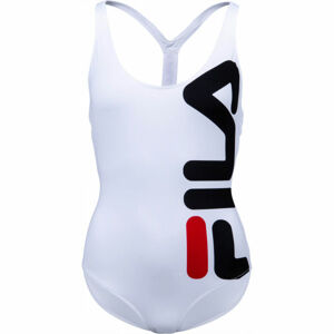 Fila YUKO SWIMSUIT Dámske jednodielne plavky, biela, veľkosť XS