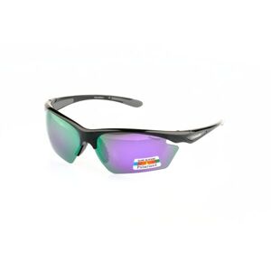 Finmark FNKX2215 Športové slnečné okuliare, čierna,červená, veľkosť