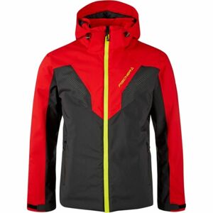 Fischer JACKET KAPRUN M červená XL - Pánska lyžiarska bunda