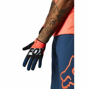 Fox RANGER GEL Cyklistické rukavice, tmavo modrá, veľkosť 2XL