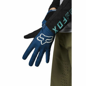 Fox RANGER Cyklistické rukavice, tmavo modrá, veľkosť XXL