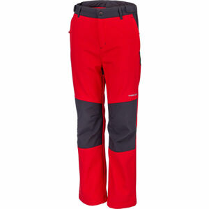 Head NAXOS Detské softshellové nohavice, červená, veľkosť 152-158