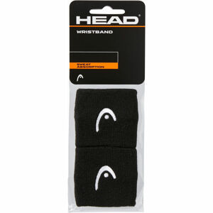 Head WRISTBAND 2,5 Potítka na zápästie, čierna,biela, veľkosť