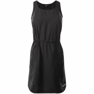 Hi-Tec LADY TOMA Dámske outdoorové šaty, čierna, veľkosť XS
