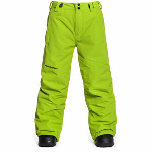 Horsefeathers REESE YOUTH PANTS Chlapčenské lyžiarske/snowboardové nohavice, svetlo zelená, veľkosť L