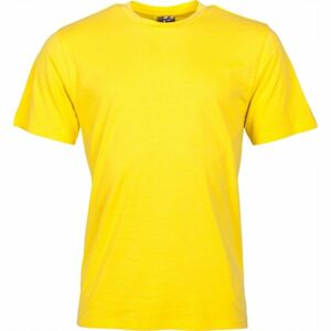 Kensis KENSO Pánske tričko, žltá, veľkosť
