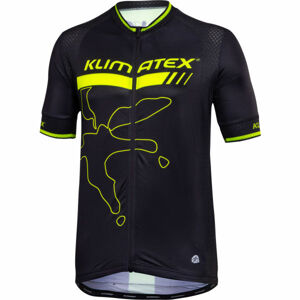 Klimatex Pánsky cyklistický dres Pánsky cyklistický dres so sublimačnou potlačou, čierna, veľkosť XXL