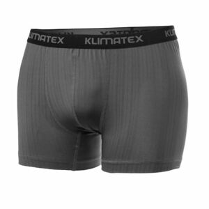 Klimatex BAX Pánske boxerky, tmavo sivá,čierna, veľkosť