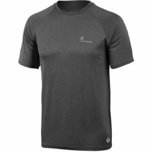 Klimatex GUDO Pánske športové tričko, tmavo sivá,biela, veľkosť
