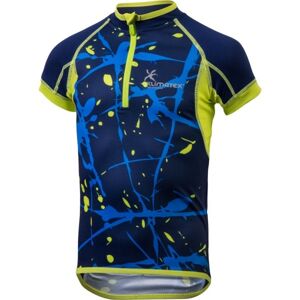 Klimatex JOPPE Detský cyklistický dres so sublimačnou potlačou, tmavo modrá, veľkosť 146