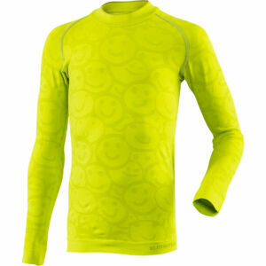 Klimatex MORAMBO Funkčné detské termo tričko, žltá, veľkosť 146-158