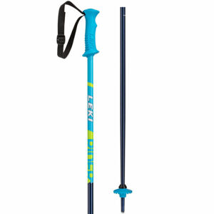Leki RIDER Detské zjazdové lyžiarske palice, tyrkysová, veľkosť 105