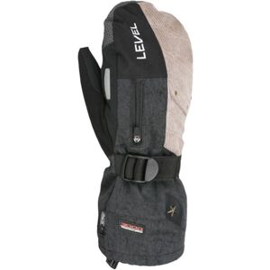 Level STAR MITT Pánske lyžiarske rukavice, čierna, veľkosť M/L