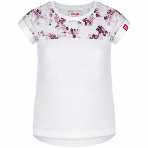 Loap AJIVA Dievčenské tričko, biela, veľkosť 158-164