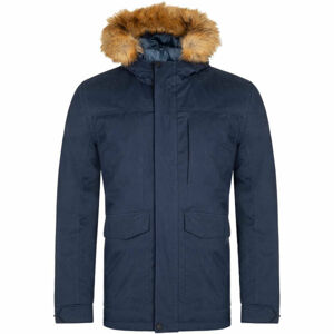 Loap NATAN Pánska zimná bunda, tmavo modrá, veľkosť XL
