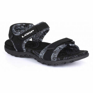 Loap KETTY JR Detské sandále, čierna, veľkosť 22
