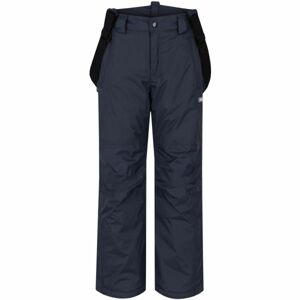 Loap FIDOR tmavo sivá 152 - Detské zimné nohavice
