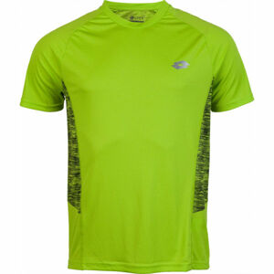 Lotto SPEEDRUN II TEE RGL PL Pánske tričko, svetlo zelená, veľkosť XL
