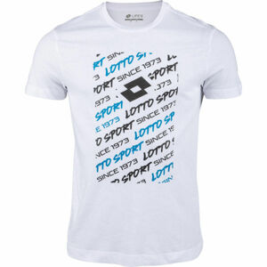 Lotto TEE SUPRA III JS Pánske tričko, biela, veľkosť S