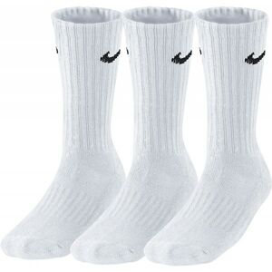 Nike 3PPK VALUE COTTON CREW biela S - Športové ponožky