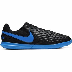 Nike JR TIEMPO LEGEND 8 CLUB IC Detské kopačky, čierna,modrá, veľkosť 37.5